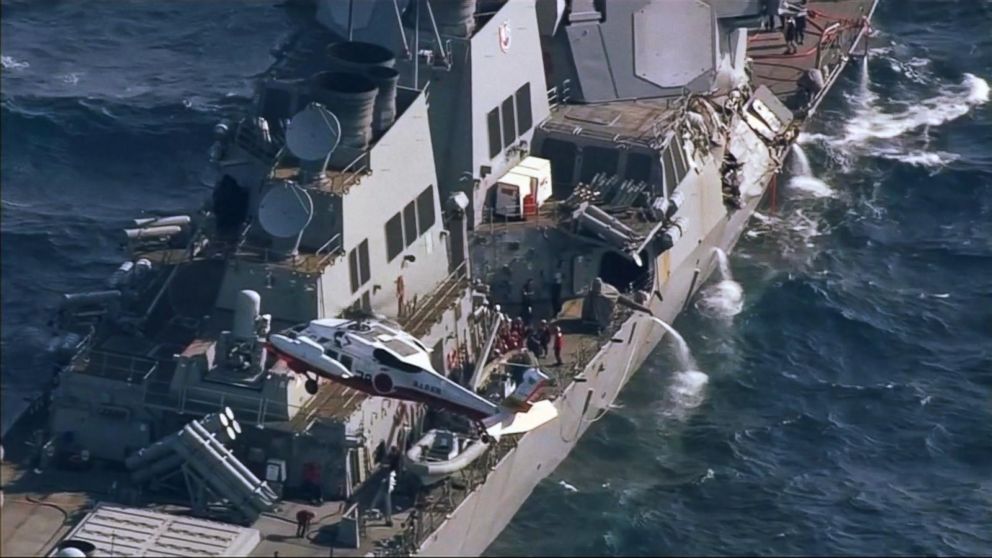 WATCH: Bodies of missing USS Fitzgerald sailors found WATCH: Bodies of missing USS Fitzgerald sailors found