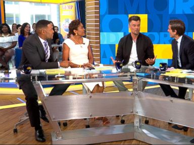 Josh Duhamel reveals his awkward first pickup line for wife Fergie