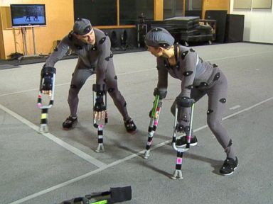 WATCH: Watch Ginger Zee transform into a primate using motion capture technology