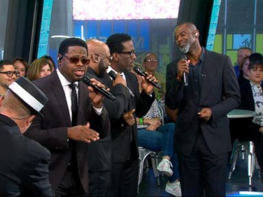 WATCH: Boyz II Men rock out to 'I'll Come Running Back to You' live on 'GMA'