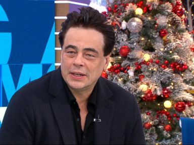 WATCH: Benicio Del Toro dishes on 'Star Wars: The Last Jedi'