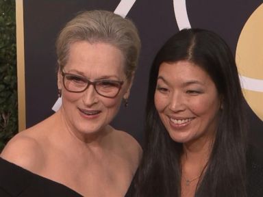 WATCH: Backstage at the Golden Globes