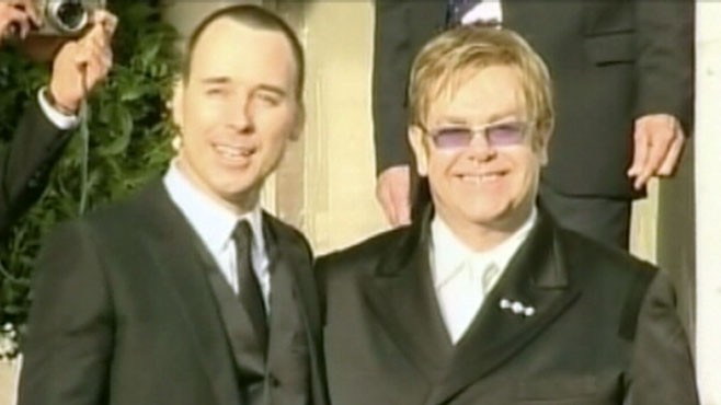 VIDEO: Elton John and husband David Furnish become parents to a baby boy.