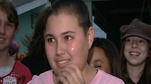 10-Year-Old Girl With Breast Cancer Looking on the Bright Side
