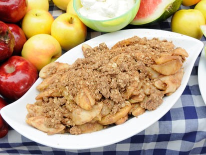 Rocco DiSpirito's Apple Pan Crumble