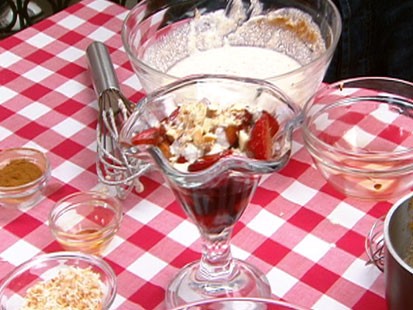 Diane Henderiks' Balsamic Strawberries with Ricotta
