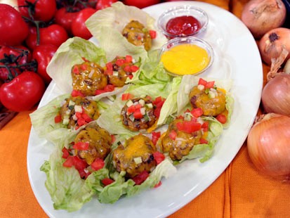 Cheeseburger wraps