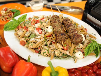Grilled kebobs