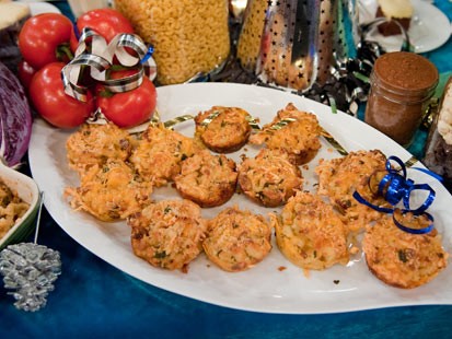 Mac N Cheese Muffins