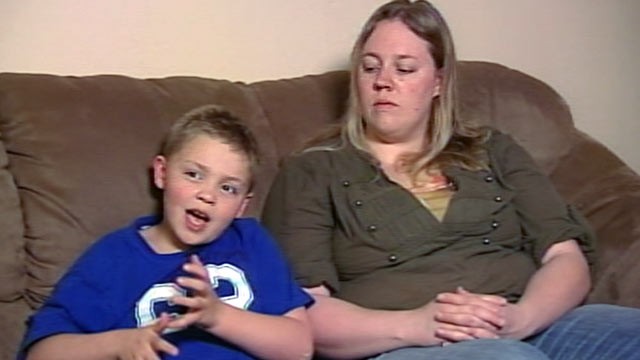 PHOTO Second-grader Aidan Elliot was pepper sprayed in class by police after worried teachers contacted the authorities.