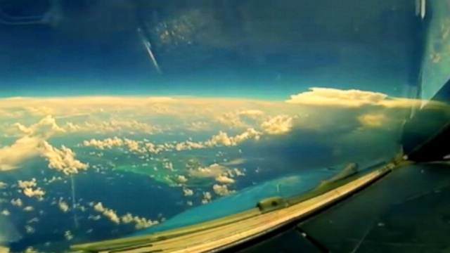 VIDEO: The airline sent a Go Pro flying and captured the beauty of flight.