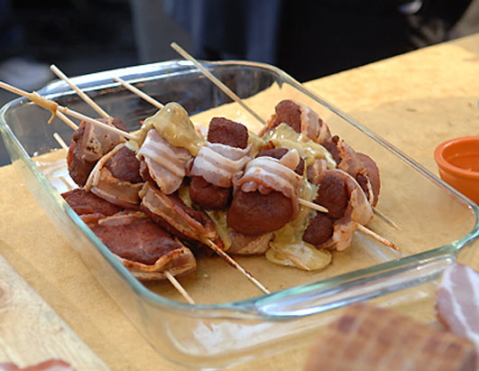 Mario Batali's NASCAR BBQ