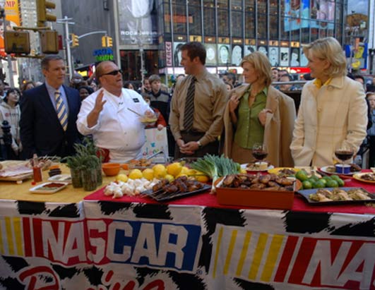 Mario Batali's NASCAR BBQ