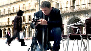 PHOTO "GMA Weekend" anchor Bill Weir takes in the sights in Salamanca, Spain.