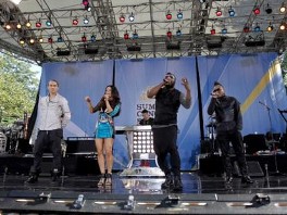 Black Eyed Peas Bring Their Swagger To Good Morning America