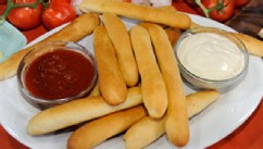 PHOTO: Breadsticks are shown.