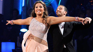 PHOTO Bristol Palin and partner, Mark Ballas, perform on "Dancing with the Stars," Nov. 1, 2010.
