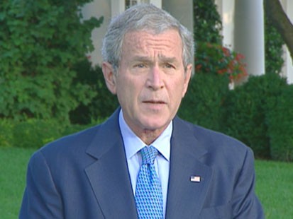 A picture of George Bush.