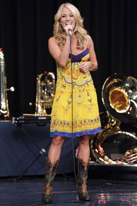 Carrie Underwood GMA Concert