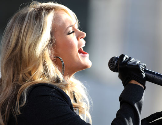 Carrie Underwood GMA Concert