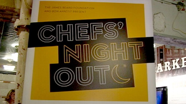 VIDEO: The Worlds best chefs gather in New York the night before the James Beard Awards.
