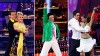 PHOTO Kelly Osbourne, left, Donny Osmond, Mya and their partners are shown in these file photos.