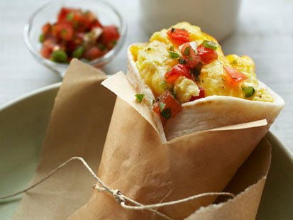 Egg & Cheese Breakfast Burrito