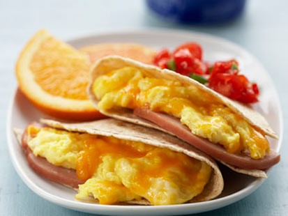 Easy Egg Breakfast Quesadillas