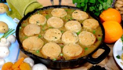 PHOTO: Shown here is Emeril Lagasse's chicken pot pie with a biscuit top.