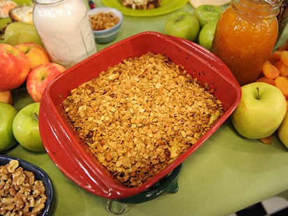Three-Ingredient Apple Crisp
