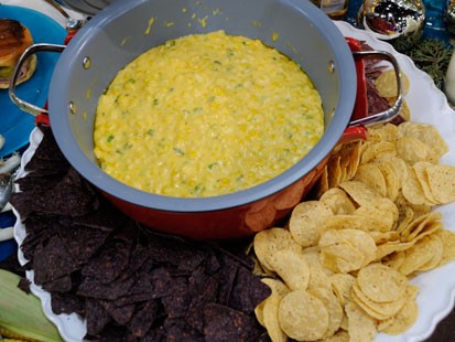 Creamy Corn Jalapeno Fondue