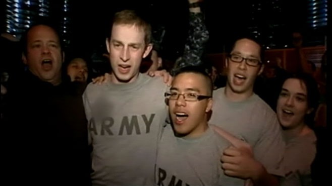 VIDEO: Reactions are mixed and complicated as Americans come together to celebrate.