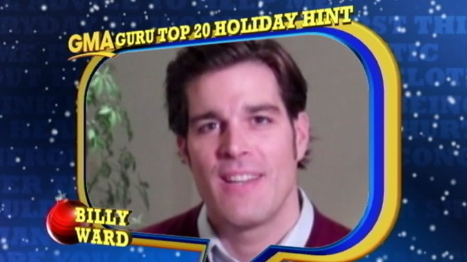 VIDEO: As the holidays draw near, see if Billy's advice smoothes things about for you.