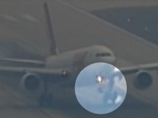 Watch: Plane Lands Safely in NY After Landing-Gear Failure