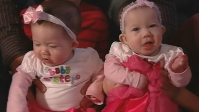 VIDEO: Woman refused to give up when told surgery might save one, or kill both babies.