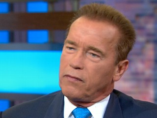 Watch: Schwarzenegger's Trouble With 'I'll Be Back' Line
