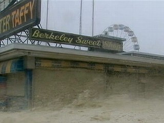 Watch: Superstorm Sandy Destroys Atlantic City Boardwalk