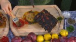 VIDEO: Chef Adam Perry prepares dishes from his new book, 
