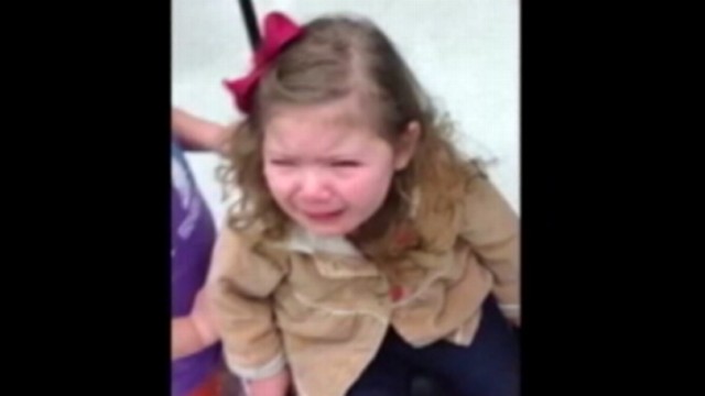 VIDEO: A family on the way to Disney World was shocked when daughter was screened.