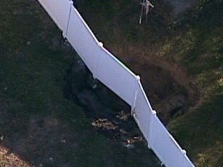 Watch: 2nd Sinkhole Opens in Florida Community