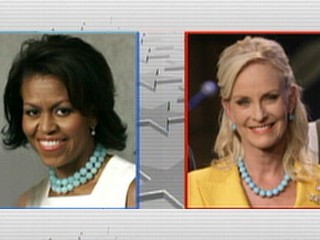 Obama (Michelle) vs. McCain (Cindy)