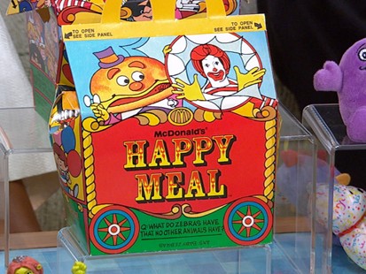 VIDEO: The McDonalds meals have been entertaining kids for 30 years.