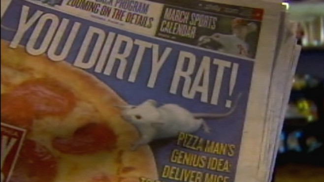 VIDEO: Penn. pizza owner accused of infesting competitor's operations with mice.