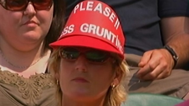 VIDEO: Some tennis officials want to crack down on the loud grunting.