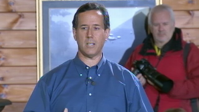 VIDEO: Campaigns begin to zero in on former Pa. senator as his poll numbers rise.