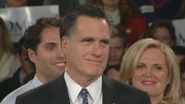 VIDEO: Former Mass. governors win in New Hampshire seals his status as front-runner.