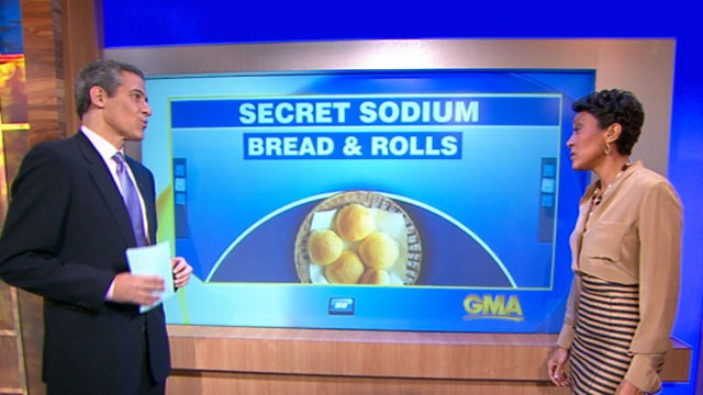 VIDEO: Dr. Richard Besser discusses the CDC's list of foods with high levels of sodium.