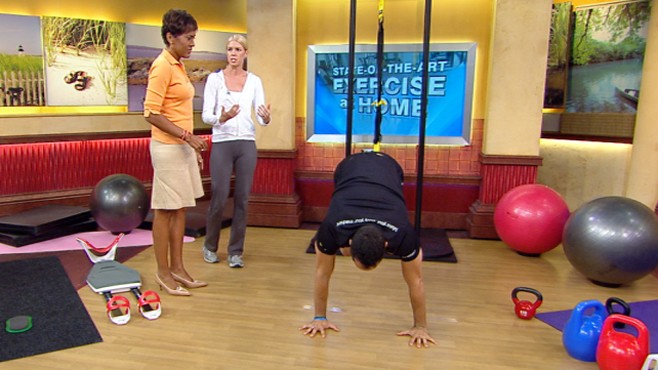 VIDEO: Columnist Wendy Bounds reports on new workout gear you can use at home.
