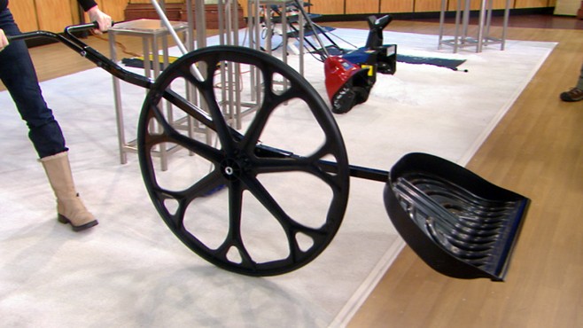 VIDEO: Wendy Bounds explains simple ways to make snow removal less strenuous.
