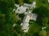 A picture of a mansion from aboave.